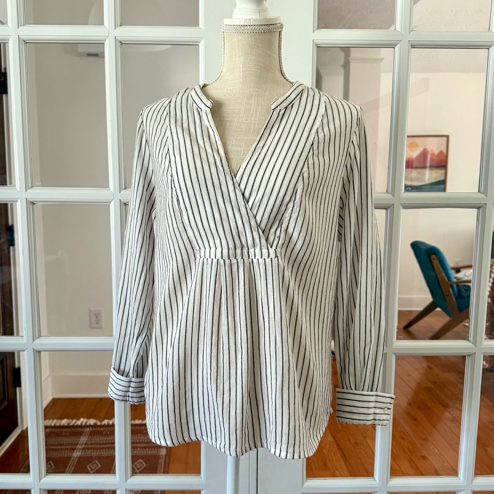 Sundance Striped Cotton Top